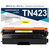 LCL Cartucce di Toner Compatibile TN-421 TN-423 TN421 TN423 TN423Y TN-423Y 4000Pagine (1 Giallo) Sostituzione per Brother HL-L8260CDW HL-L8360CDW DCP-L8410CDW MFC-L8610CDW MFC-L8690CDW MFC-L8900CDW