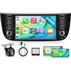 Rimoody 2G+64G Autoradio Android per FIAT Punto 2010-2016, 6.2 Pollici Schermo Tactile Stereo FIAT Punto Evo con Carplay Senza Fili Android Auto Navi GPS WiFi Mirror Link Bluetooth FM/RDS/EQ SWC Retrocamera