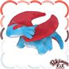 Pokemon Center Originale Pokemon Fit Mini Peluche #373 Salamence Bambola Gioc...