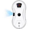 Jargrovs Robot lavavetri,robot lavavetri Elettrico con spruzzatore d'acqua,potente potenza di aspirazione 5600Pa,robot lavavetri intelligente,robot lavavetri elettrico per superfici in vetro lisce