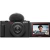 Sony Vlog camera ZV-1F schermo orientabile video in 4K MFDSONZV1FBDI