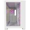 LC-POWER Case MidiTower ATX 807W bianco USB3.2/Audio senza alimentatore StormwatchX