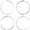 Alnicov 2 Set di corde per violino Set completo (GDAE) Corde universali in acciaio per violini 4/4 3/4 1/2 1/4