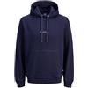 JACK & JONES Jornorrebro EMB Sweat Hood Noos - Felpa da Uomo, Ocean Cavern, L