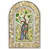 F.LLI BONELLA Fratelli Bonella | Vetrata tridimensionale d'appoggio Albero della Vita 8x12x3 cm | Made in Italy…