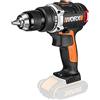 WORX WX175 Trapano Avvitatore Brushless (Solo Corpo Macchina), 20V MAX, Power Share 20 V