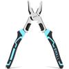 SHALL Pinza combinata 5 in 1,con spelafili/crimpatrice/tronchese/chiave, pinza per cavi da 8 per cavi da 18-10 AWG (1,0-2,6 mm)
