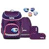 ergobag cubo set zaino scolastico ergonomico classico 5 pezzi prima elementare