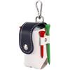 LAOYEFACAI Golf Bag Outdoor Golf Ball Wash Bag Waist Hanging Keychaingolf Small Belt Bag Portable Mini Golf Ball Protection Bag (Marrone)