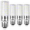 SAUGLAE E27 Lampadina di Mais LED 15W, Bianca Fredda 6000K, Equivalente a Lampadine a Incandescenza 120W, 1700 Lumen, Lampadine a LED a Vite Edison, 4-Pack