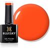 Bluesky Smalto in gel Orange Zest Neon05, luminoso, fuoco, neon, arancione, lunga durata, resistente alle scheggiature, 10 ml (richiede asciugatura con lampada UV LED)