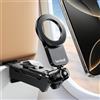 Lamicall Supporto Telefono per MagSafe per Aereo - Portacellulare Magnetico Aereo con Strumenti Regolazione, 360° Girevole, Mani Libere, Adatto a iPhone 17/16/15/14/13 e Altri 4.7-7 Smartphone