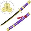 Mini Katana Enma di Zoro viola