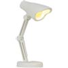 Dudùu Puppy Mini Lamp - Lampada LED Tascabile a Forma di Lampada, Luce Notturna e da Lettura, Senza Fili, Regalo e Bomboniera, Decorazione Cameretta, Scrivania e Feste a Tema (Bianco)