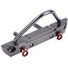 Dilwe Paraurti Auto RC, Paraurti anteriore in lega di alluminio dell'automobile di RC per Axial SCX10 1/10
