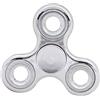 Toyland® Fidget Hand Spinner - Sollievo da Stress e ansia - Colori Assortiti (Anelli in Argento e Argento)
