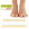 Bukihome 25ct Cerotti vesciche piedi - Cerotti idrocolloidali in gel impermeabili per talloni, piedi, dita dei piedi e delle mani - Prevenzione delle vesciche in gel per viaggi ed escursioni,Toe Pack