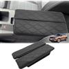 GAFAT Compatibile con 2025 Opel Grandland GS EV Elettrico Hybrid 2025 2026 Copribraccioli, Grandland 2025 Protezione Bracciolo, Copertura Cuscino in Pelle PU, 3 CM Aumenta Ispessito, Allevia Fatica