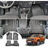 GAFAT J-eep Renegade BU 2015-2024 2025 Tappetini in Gomma, Renegade Tappetini abitacolo Originali, Scansione 3D TPE Bordo Alto 6-10CM, Tappetini Renegade, Compatibili con Accessori Jeep Renegade