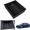 GAFAT Novità Tesla Model 3 2024 2025 Contenitore Portaoggetti Console Centrale, Tesla Model 3 Highland 2024 Organizer Anteriore, In Flocculato, Accessori Tesla Model 3 2024 (Intermedio)