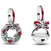 PHCLASY Ciondolo a forma di famiglia per braccialetti europei da donna