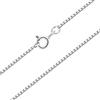 DTPsilver Collana Argento 925 Donna Uomo - Catena Maglia Veneziana Sottile - 40 cm
