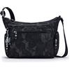 Kipling Gabbie S, Crossbody Donna, Griglia misteriosa, Taglia unica