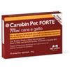 Carobin Pet Forte Mini 15 Compresse Mangime Complementare Cani e Gatti per Disturbi Intestinali
