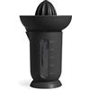BLIMPLUS Blim Plus - Set Spremiagrumi UFO + Caraffa QB Carbon Black - Spremi e Dosa Succo Facile - Made in Italy
