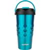 Disoza 500 ml Blu Tazza da Viaggio Bicchiere da Viaggio Caffè Piccolo Tazza Termica Caffe Tazza Caffe Bicchiere Portatile Caffe Tazza Termica da Viaggio Bicchiere Termico con Cannuccia