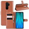 VLQI Cover Libro per Xiaomi Redmi Note 8 2021 & 2019 Portafoglio Folio con Disegni Mangas Custodia Protettiva Antiurto Caso Magnetica e Porta Carte
