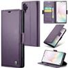Rerzoiro Cover per Samsung Galaxy Note10 Plus Custodia Portafoglio [Blocco RFID] Premium Pelle PU Wallet Case Flip Libro con Porta Carte Slot Supporto Flip Case per Samsung Galaxy Note10 Plus, Viola