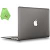 UESWILL, custodia rigida opaca per MacBook, morbida al tatto, include panno in microfibra, Gray, Macbook Air 11