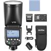 GODOX V1ProC Flash Speedlite con modalità flash M/E-TTL II, HSS 1/8000 s, tempo di riciclo 1,3 s e sub-flash staccabile per fotocamere Canon EOS
