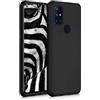 kwmobile Custodia Compatibile con OnePlus Nord N10 5G Cover - Back Case per Smartphone in Silicone TPU - Protezione Gommata - nero matt