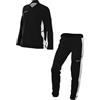 Nike Tuta Da Calcio In Tessuto Dri-Fit Academy - Donna, Bianco/Nero/Bianco, HQ5113-010, XS