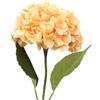DRW Set 12 fiori artificiali con gambo naturale in PU-Foam giallo 64x20x20 cm