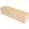 Rayher Espositore legno per anelli, FSC 100%, 20x4,8x5cm, 64524000