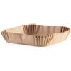 GOURMETmaxx Carta da forno quadrata per friggitrice ad aria calda da 5 a 8 litri, con rivestimento antiaderente e resistente all'olio, carta da forno Airfryer, forma flessibile, 100 pezzi, 23 x 23 x