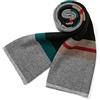 Villand Sciarpa lavorata a maglia in lana merino australiana scozzese, da uomo, calda, calda, spessa, morbida, con confezione regalo, Tartan grigio foglia di tè, One Size