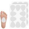 BOXOB 20pz Cuscinetti Metatarsali Donne e Uomini, in Feltro Cuscinetti Pianta Piede Adesivi Accessori di Supporto per l'Avampiede e la Pianta del Piede per Metatarsalgia dei Piedi Neuroma di Morton