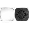 TTCR-II 1PC Compatibile con Vetro Specchio Renault Kangoo II 2007 2008 2009 2010 2011 2012 Piastra Vetro Specchio Retrovisore Riscaldato, Specchietto Retrovisore Kangoo 2 di Ricambio-Sinistra/Destra