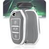 LELNOOS Cover Chiave Auto, Silicone Custodia Chiave Protettiva Copri Chiavi per Peugeot 208 308 508 2008 3008 5008 GT per Citroen C3 C4 C5 Grand Picasso Aircross Cactus DS3 DS4 Berlingo, Smart