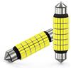 Sycreek Lampadina LED C5W 41mm 42mm, 54-SMD 3014 Chipset LED 6000K Bbianco per Auto Luce Interne,Luce Targa,luce Bagagliaio, 2 pezzi
