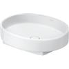 Duravit Balcoon lavabo da appoggio, 241055AC79, 241055 Balcoon bianco satinato opaco [Lavabi > Lavabi da Appoggio]