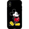 Disney Mickey Mouse Classic Pose Nero Custodia per iPhone X/XS