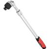 FIRSTINFO TOOLS FIT YOUR NEEDS FIRSTINFO F32243D | Chiave a cricchetto telescopica da 1/2 con barra rompitori - Lunghezza regolabile da 44 a 58 cm - Testa snodata flessibile