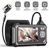 INSKAM Telecamera per endoscopio industriale endoscopio 4.3 ''1080P telecamera per ispezione auto a doppia lente singola IP67 telecamera per fognatura impermeabile con 8led