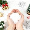 XIABYAYU Neve Artificiale, 150 G Neve Finta per Decorazioni, Neves Artificiale per Decorazioni, Neves Finta per Natale, Adatto per Decorazione Natalizie E Decorazione per Case delle Bambole/Bianco