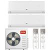 TCL CONDIZIONATORE TCL BREEZEIN P5 DUAL SPLIT 9000+12000 BTU INVERTER R32 MT1420 A++ WIFI